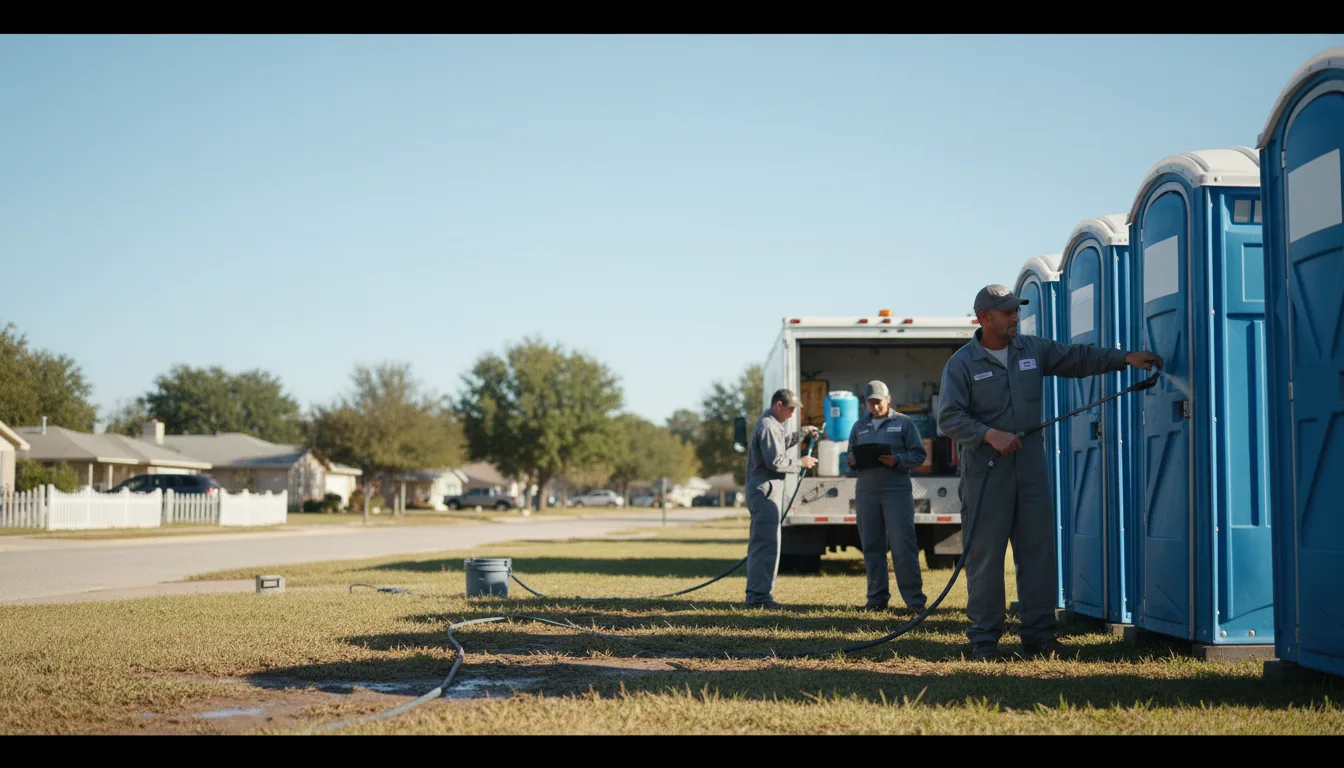 Long-Term Portable Toilet Rental in Granville, IL near me